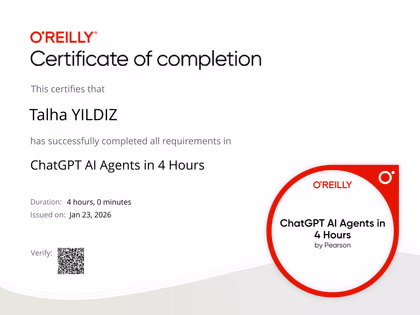 O'Reilly - ChatGPT AI Agents